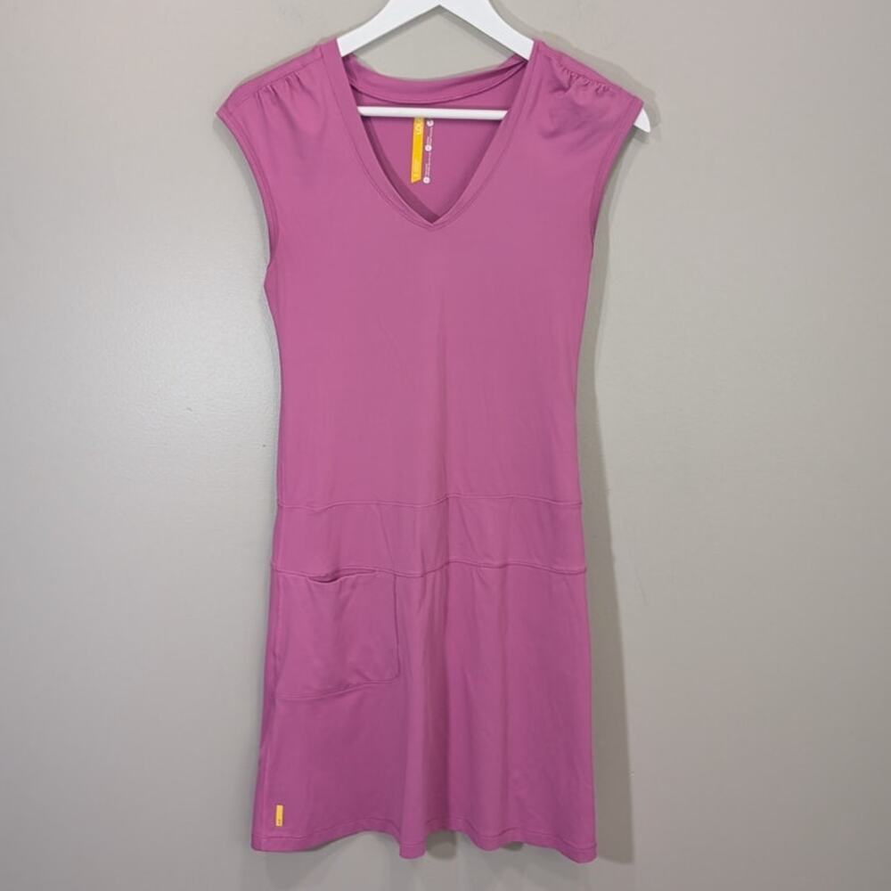 Lole Athletic Dress Pink Bright Tennis Golf Hiking Vacation Resort - Size XS